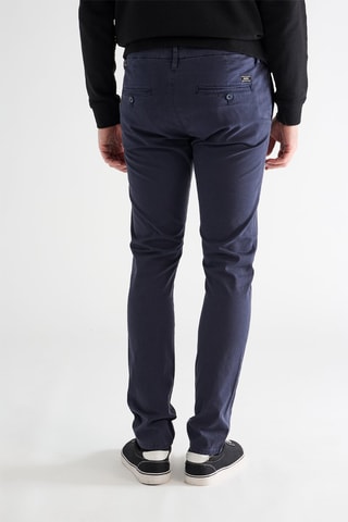 Chino skinny David - Bleu marine