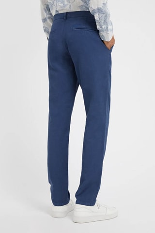 Pantalon regular - Bleu