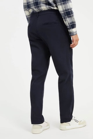 Pantalon regular - Bleu marine