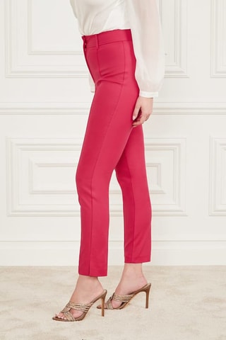Pantalon skinny 7/8 - Rose