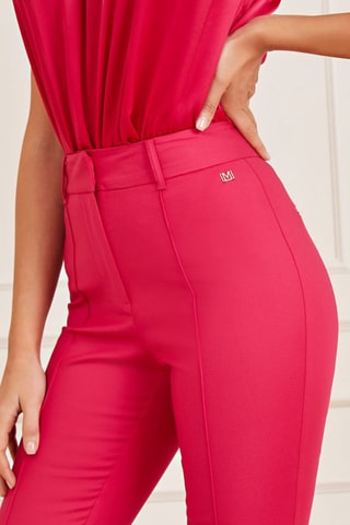 Pantalon skinny 7/8 - Rose