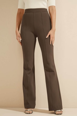 Pantalon palazzo - Marron