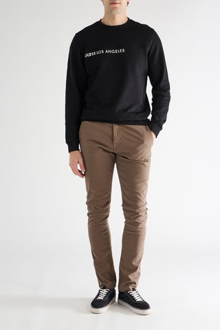 Chino skinny David - Marron