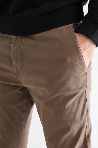 Chino skinny David - Marron