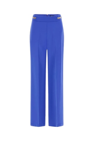 Pantalon taille haute - Bleu roi