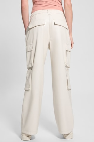 Pantalon cargo taille Kori - Ecru