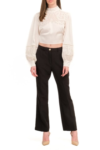 Pantalon regular Zoe - Noir