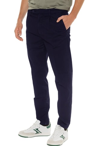 Pantalon slim - Bleu marine