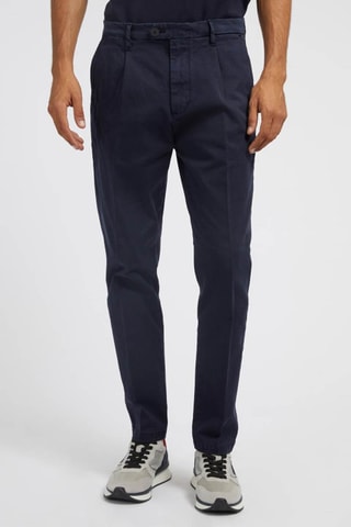 Pantalon slim - Bleu marine