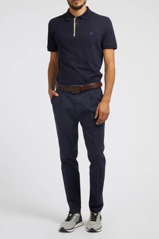 Pantalon slim - Bleu marine