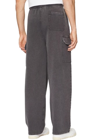 Pantalon regular - Gris foncé