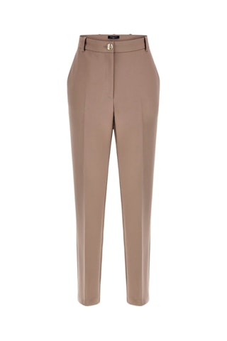Chino taille haute Celia - Marron