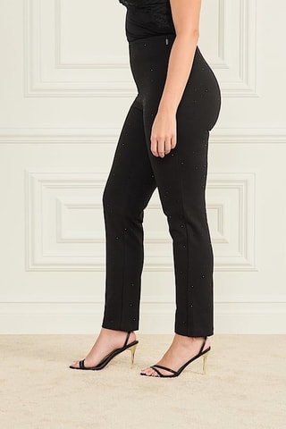 Pantalon taille haute Shimmy - Noir
