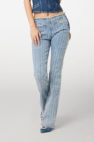 Jean flare Joe - Bleu clair