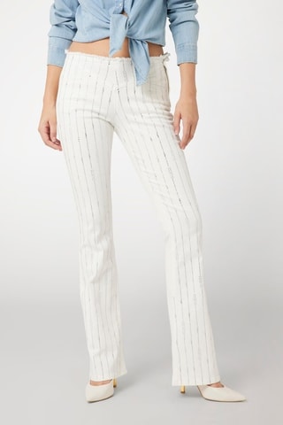 Jean flare Joe - Blanc