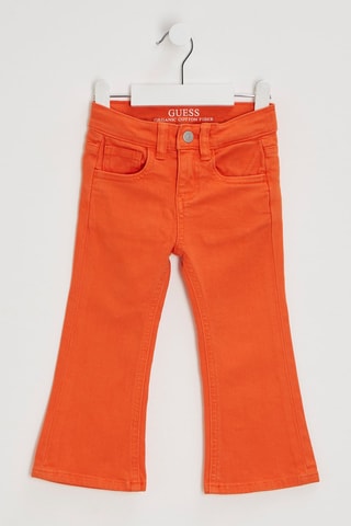 Jean en coton biologique - Orange