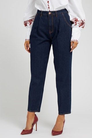 Jean carotte - Bleu foncé