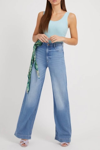 Jean palazzo - Bleu clair