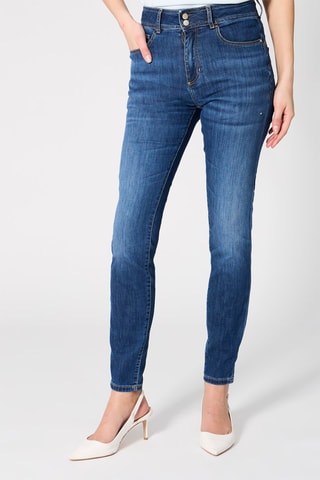 Jean taille haute - Bleu marine