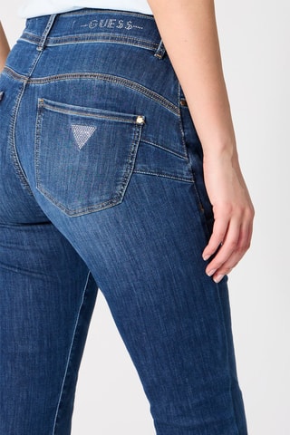 Jean taille haute - Bleu marine