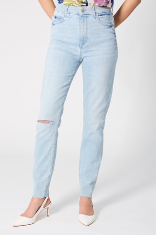 Jean skinny taille haute - Ciel