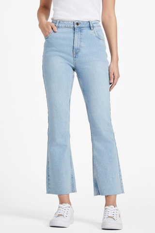 Jean flare 7/8 - Bleu clair