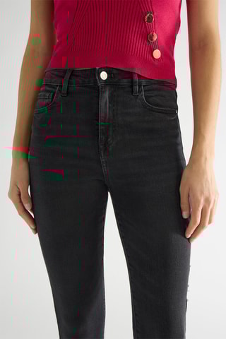 Jean skinny taille haute Tama - Noir