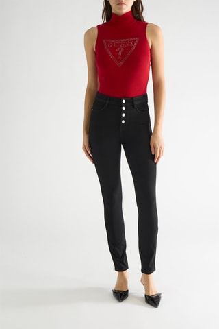 Jean skinny taille haute Fenice expo - Noir