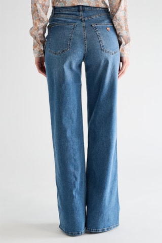 Jean flare Flavia - Bleu marine