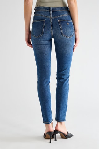 Jean skinny taille haute Fenice - Bleu foncé