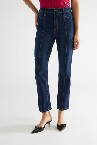Jean straight Cally - Bleu foncé