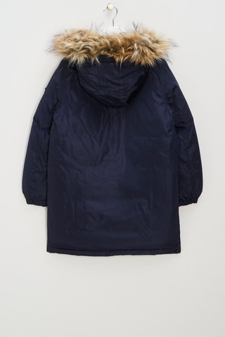 Parka à capuche - Bleu marine foncé