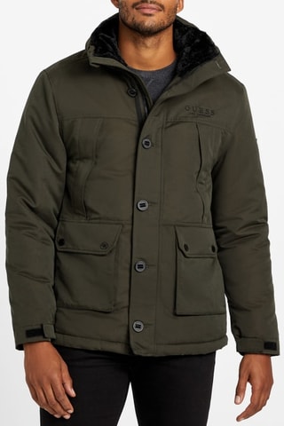 Parka à capuche Manuel - Kaki