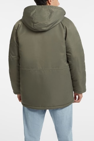 Parka à capuche - Vert olive