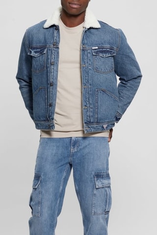 Veste en jean Dean - Bleu marine