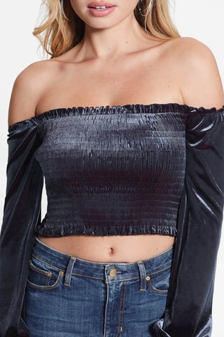 Crop top - Bleu marine
