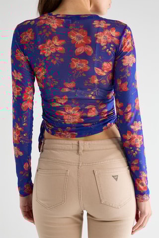 Crop top Wyldest - Indigo et corail