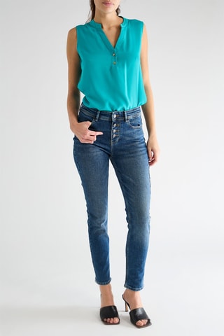 Top Daphne - Turquoise