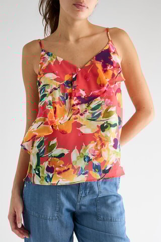 Top Brigit - Rose foncé