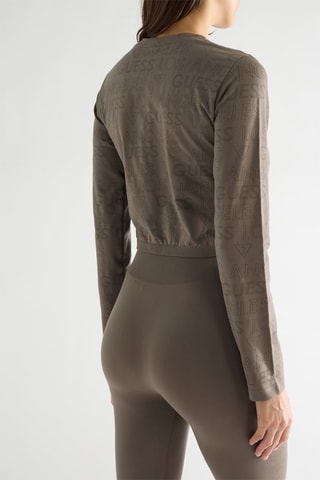 Crop top Jenn - Marron