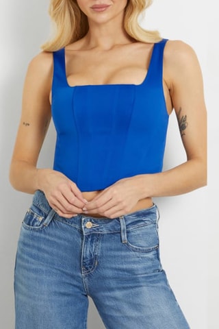 Crop top Sia - Bleu roi