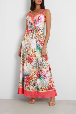 Robe portefeuille Louane - Corail