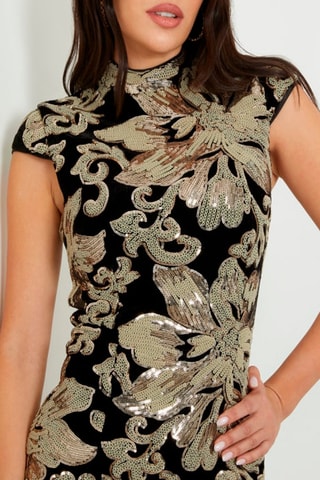 Robe fourreau - Noir