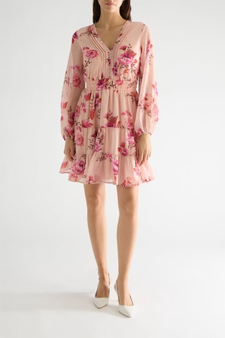 Robe patineuse Gracy - Rose poudré