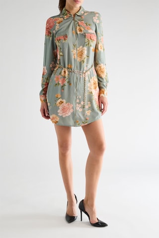 Robe chemise Elina - Vert- d’eau