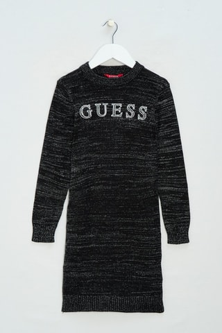 Robe pull - Noir chiné