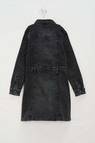Robe en jean - Noir