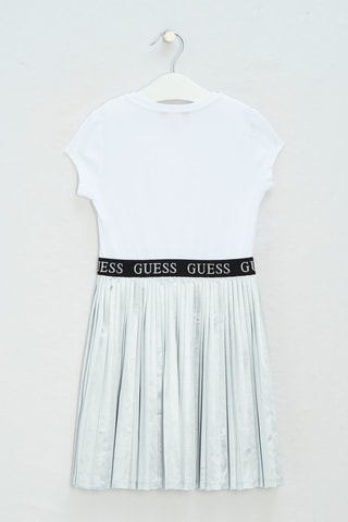 Robe trompe-l’œil - Argenté