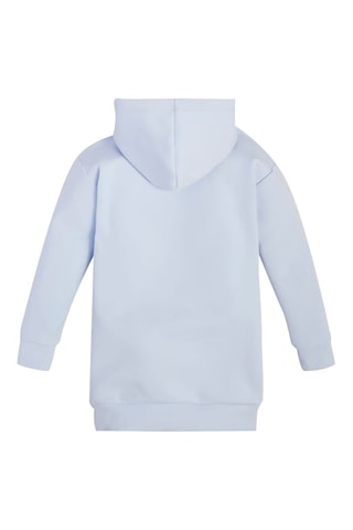 Robe sweat à capuche - Bleu clair
