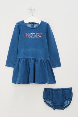 Robe et culotte - Bleu cobalt